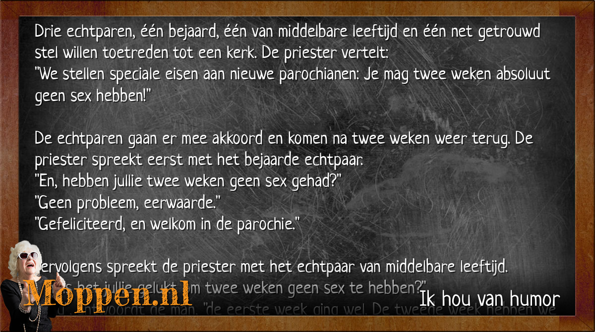 Moppen.nl - Mop: De kerk